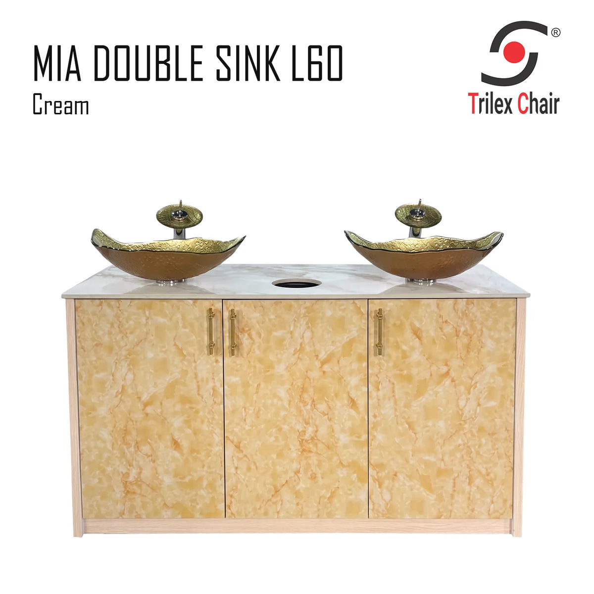 Mia Double Sink L60