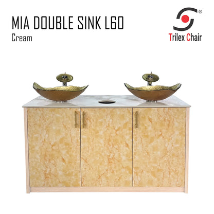 Mia Double Sink L60
