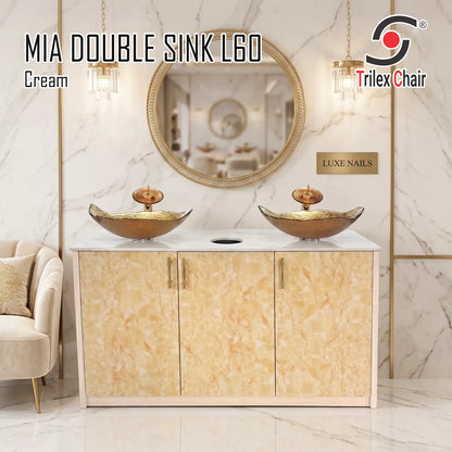 Mia Double Sink L60