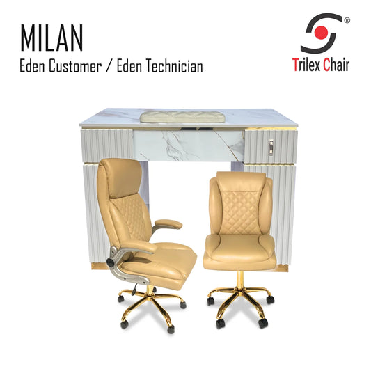 Milan Table - Eden Cream