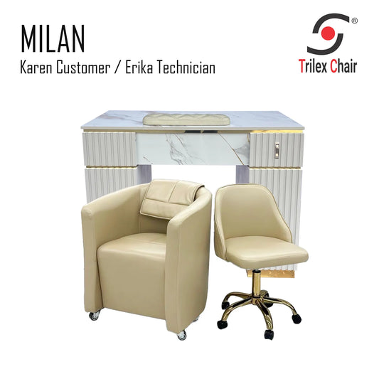 Milan Table - Karen Erika Cream