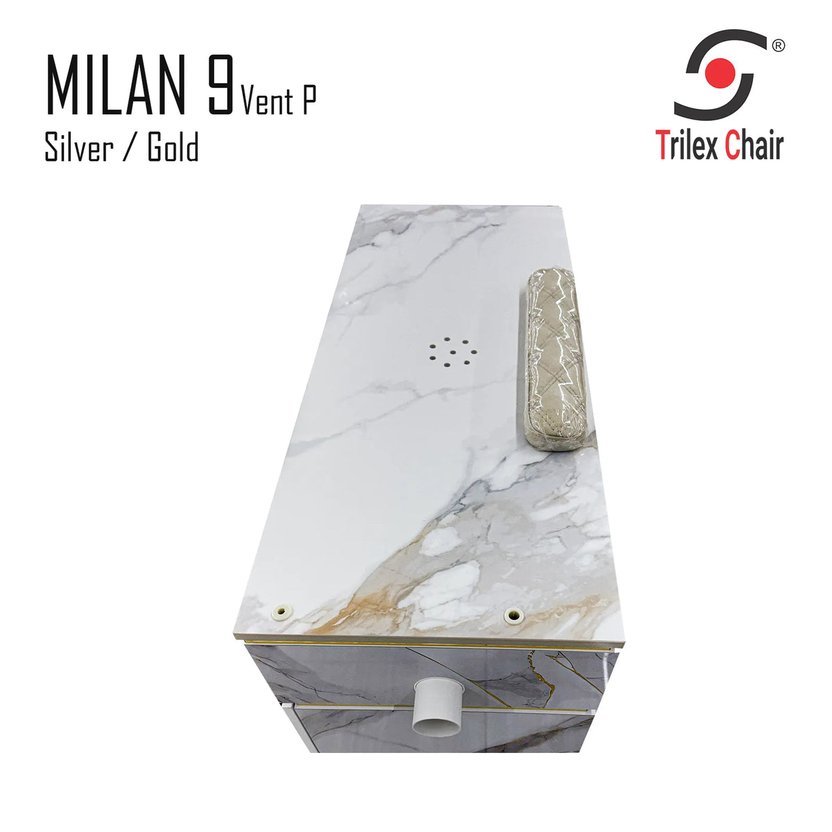 Milan 9 Single Table Vent Pipe