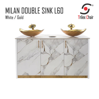 Milan Double Sink L60