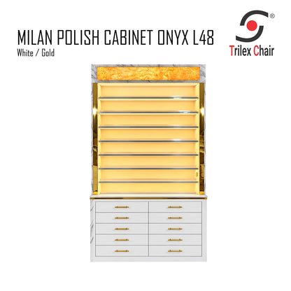 Milan Polish Cabinet Onyx 48