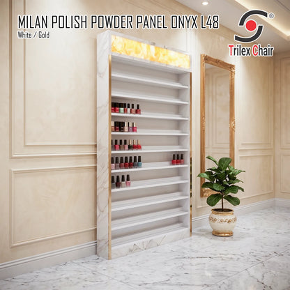 Milan Polish Powder Panel Onyx 48