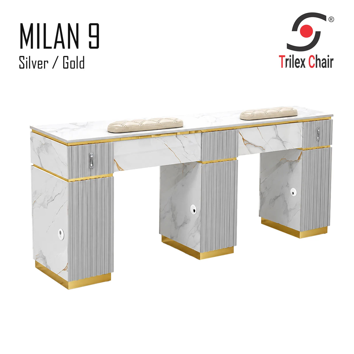 Milan 9 Double Table 3 in 1