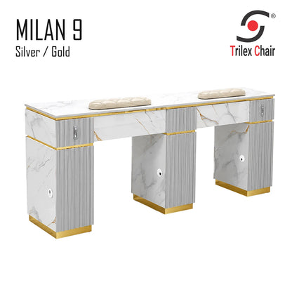 Milan 9 Double Table 3 in 1