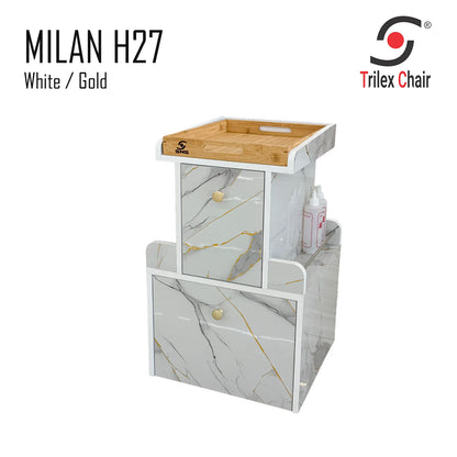 Milan Pedi Cart H27