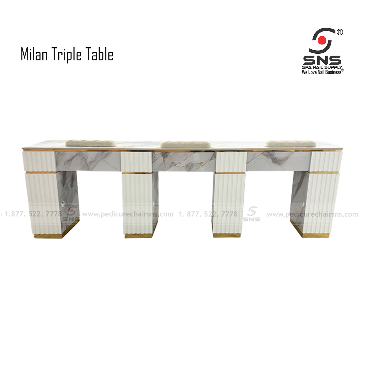 Milan Triple Table 3 in 1