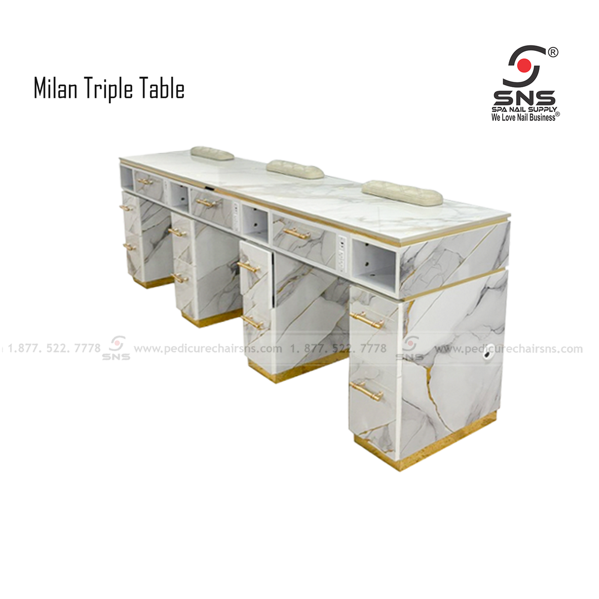 Milan Triple Table 3 in 1