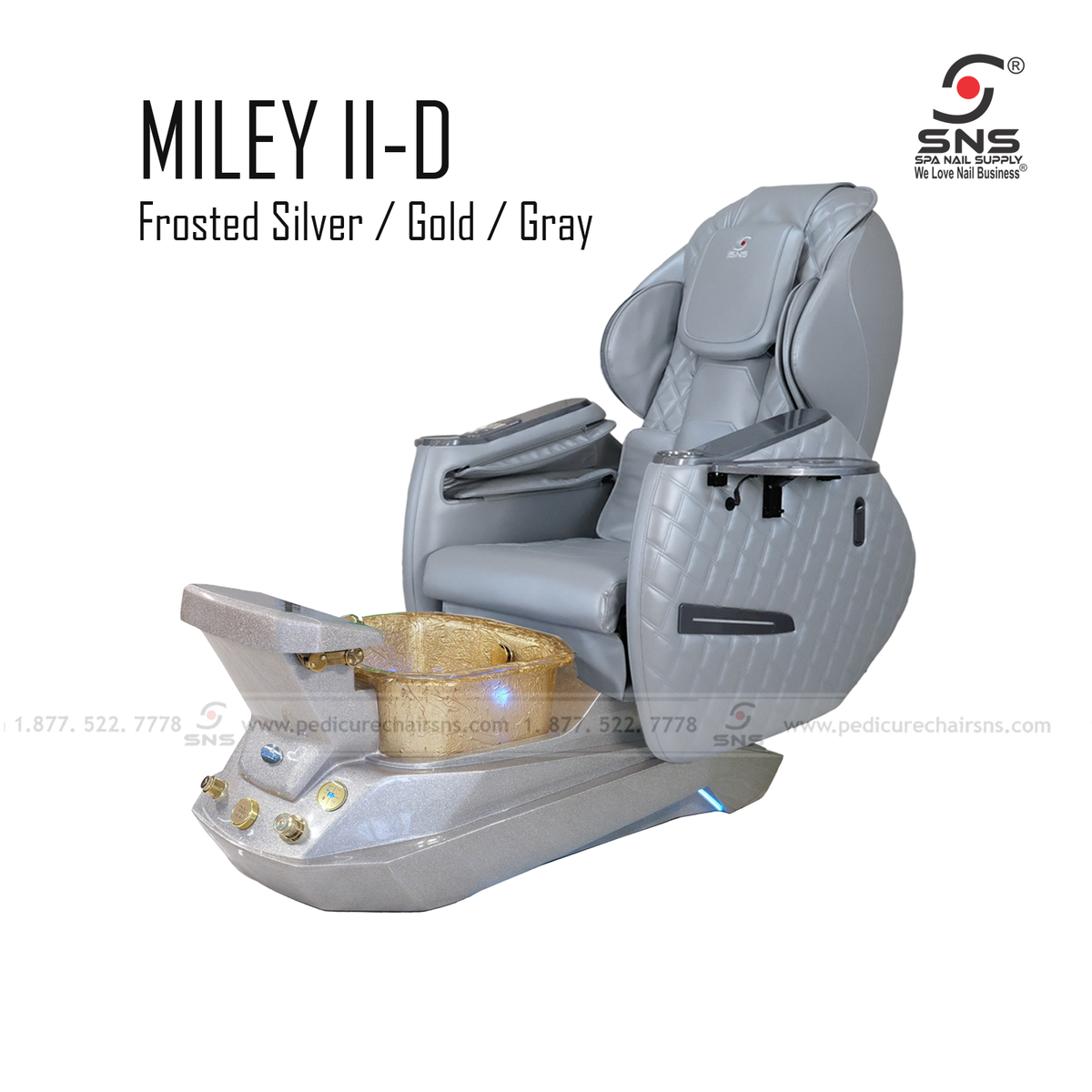 MILEY II-D PEDICURE CHAIR FS/G/S