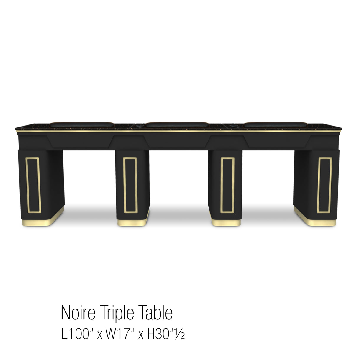 Noire Triple Table