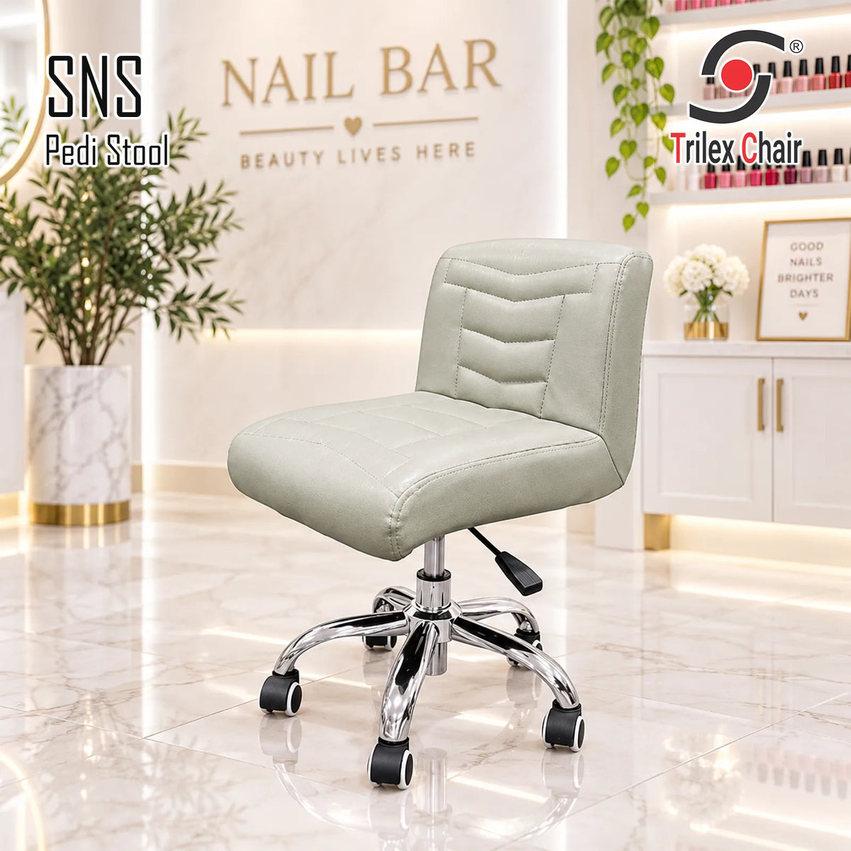 SNS Stool Light Silver
