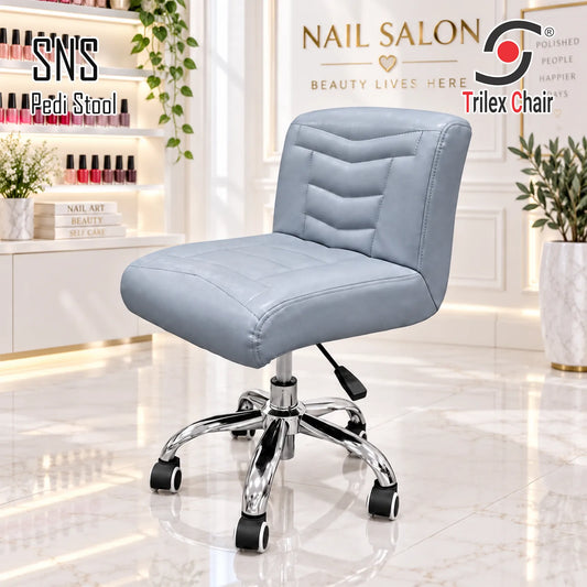SNS 1 STOOL Low Back Silver
