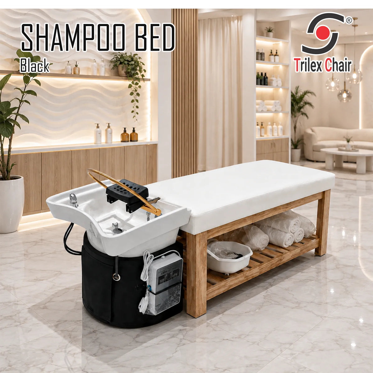 SHAMPOO BED BLACK