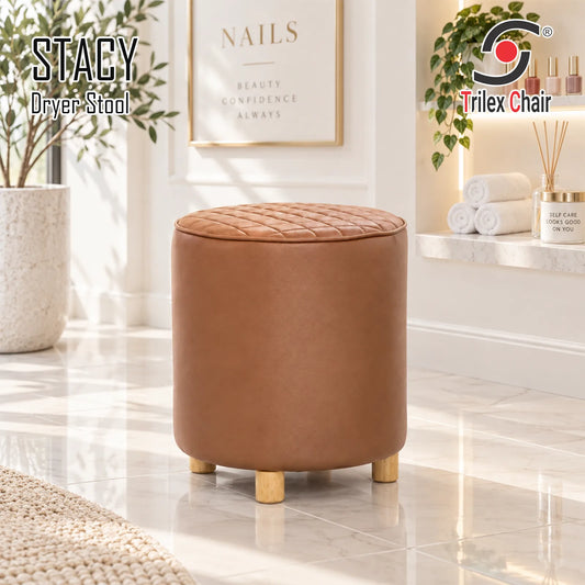 Stacy Dryer Stool Cappucino