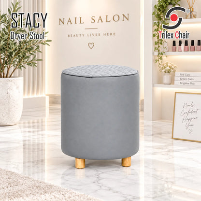 Stacy Dryer Stool Silver