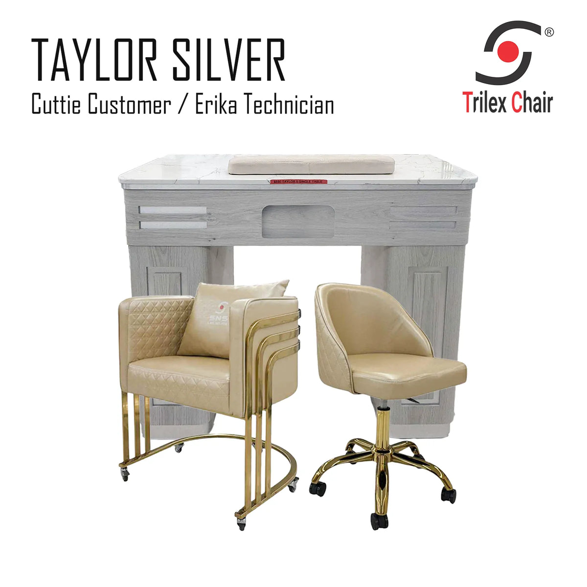 TAYLOR Table Cuttie-Erika Gold