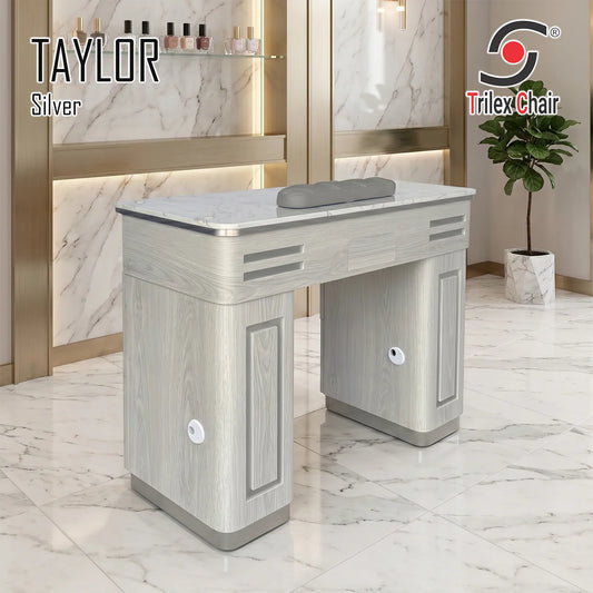 Taylor 5 single table 3 in 1 - Silver