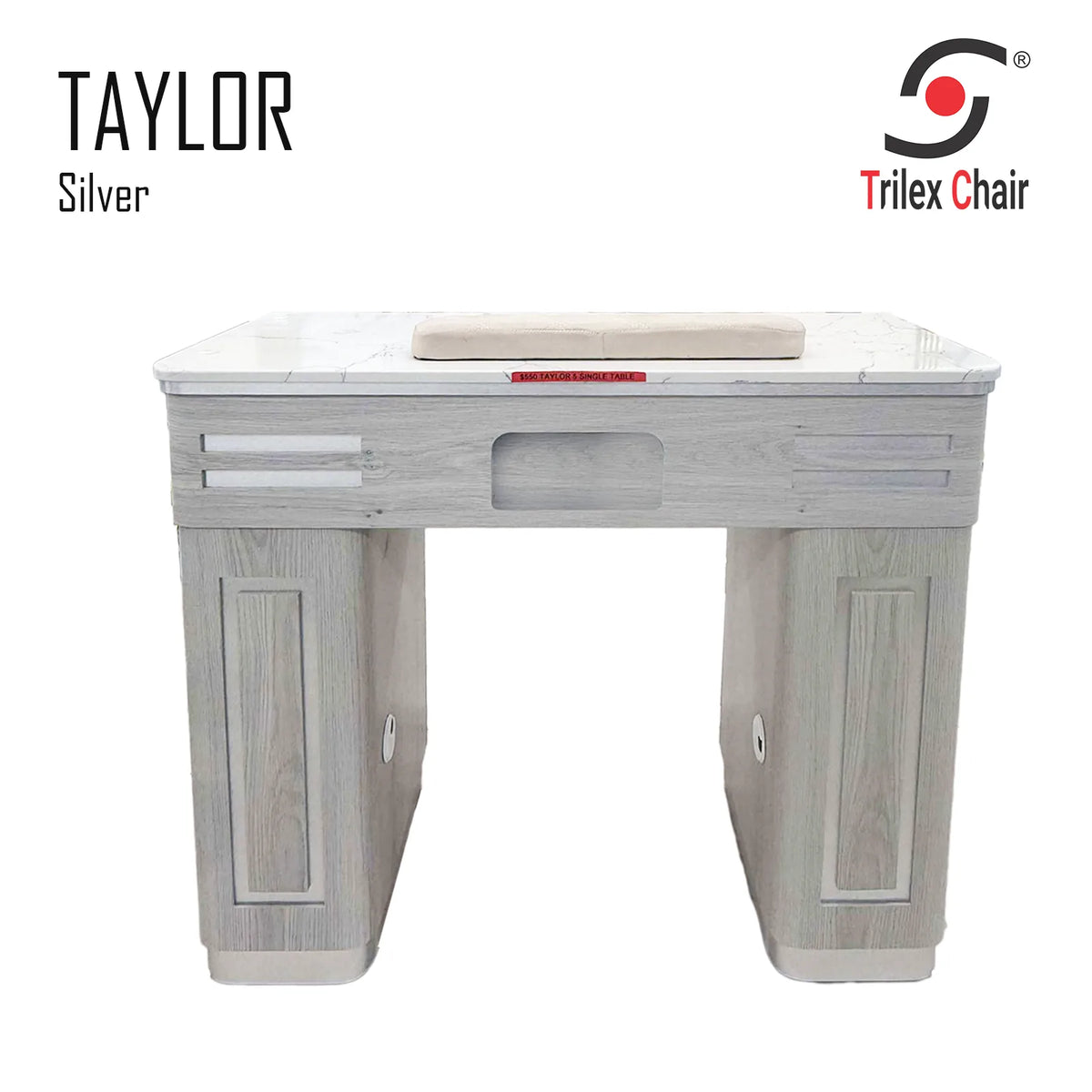 Taylor 5 single table 3 in 1 - Silver