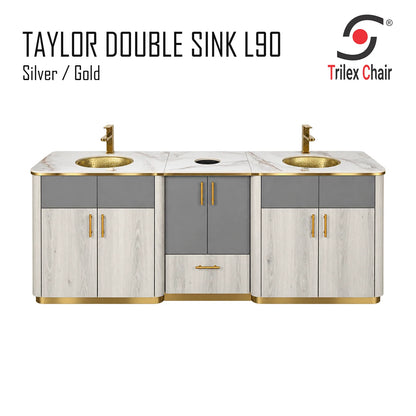 Taylor Double Sink L90