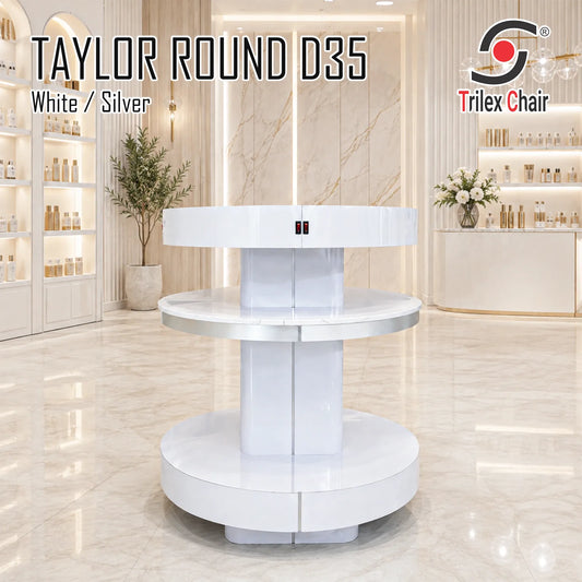 Taylor White Round Dryer D35