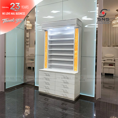 Taylor Polish Cabinet Onyx 48 - White