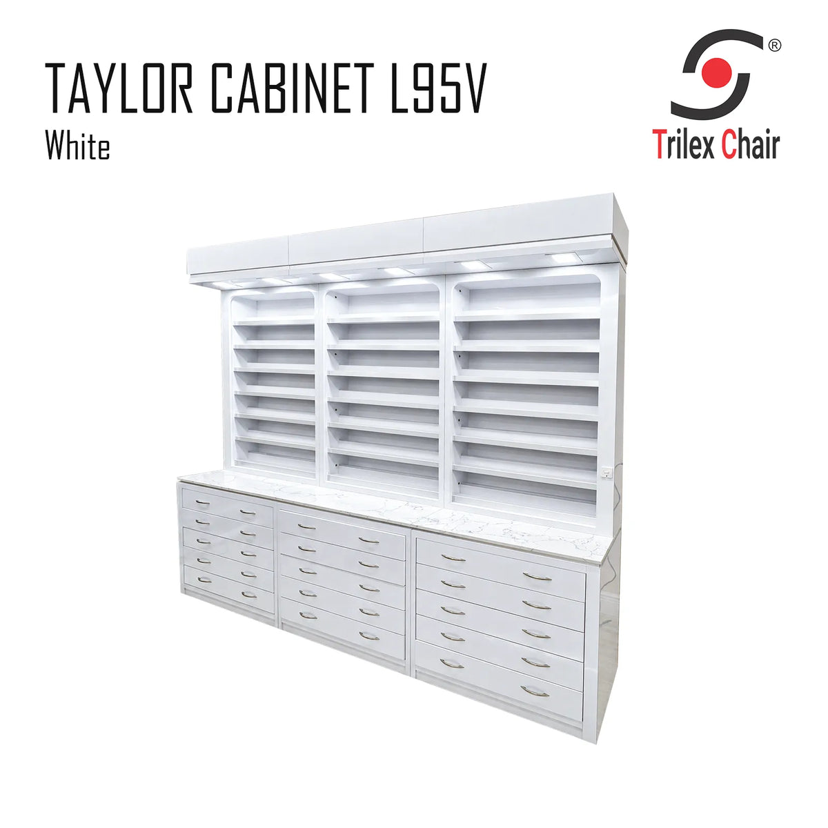 Taylor White Cabinet 95V