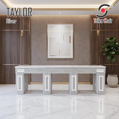 Taylor 5 Silver Triple Table