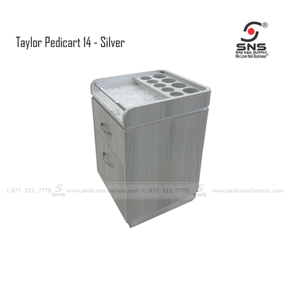 Taylor Pedicart 14 - Silver