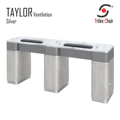 Taylor Silver Double Table Ventilation