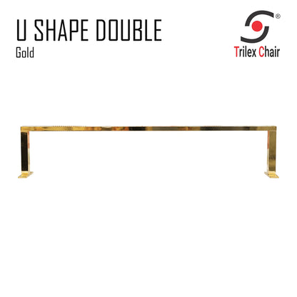 U-shape Double Gold Nail Lamp