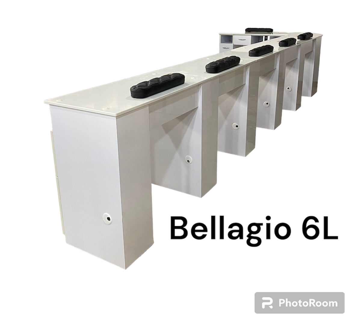 Bellagio Table 6 L Shape Right